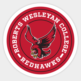 Roberts Wesleyan - Circle Sticker